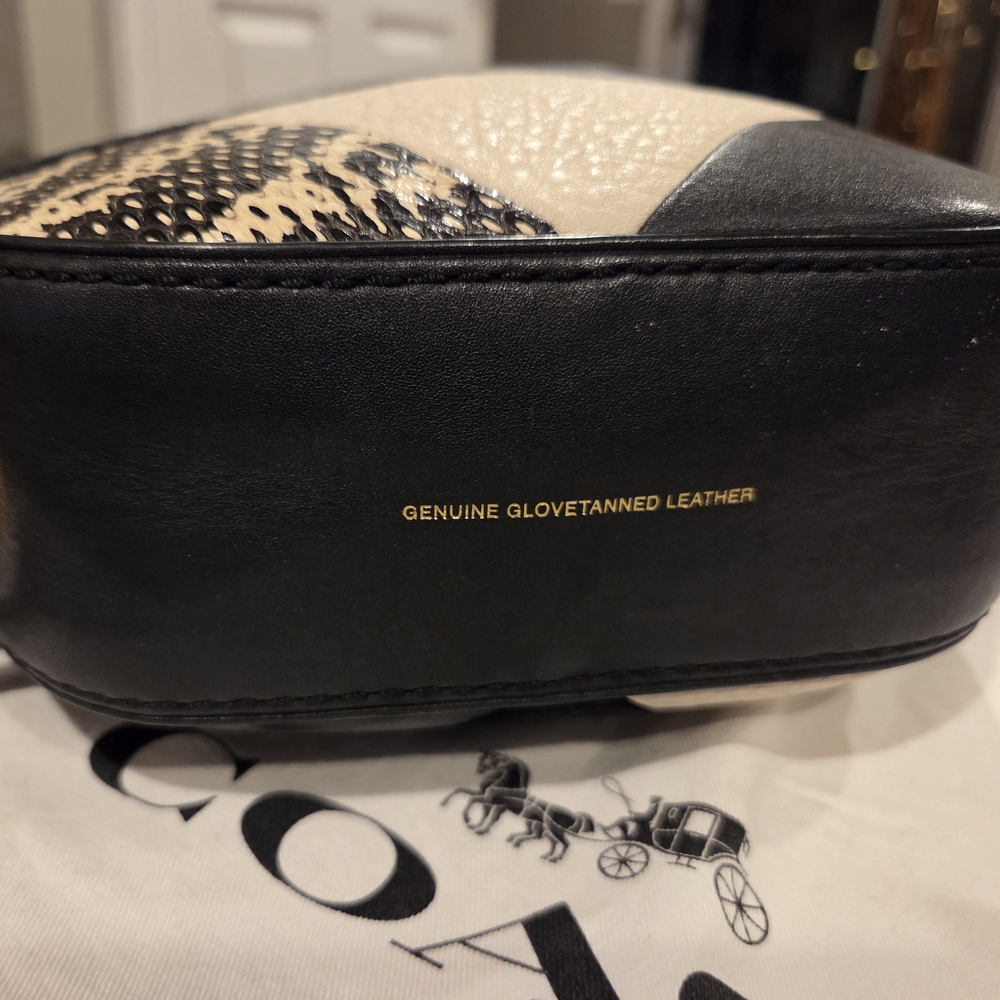 Coach 1941 Canteen Crossbody Bag With Patchwork And Snakeskin Detail - Picture 2 of 10
